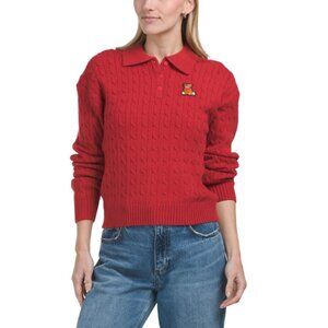 LOVE TREE Red Teddy Bear Sweater